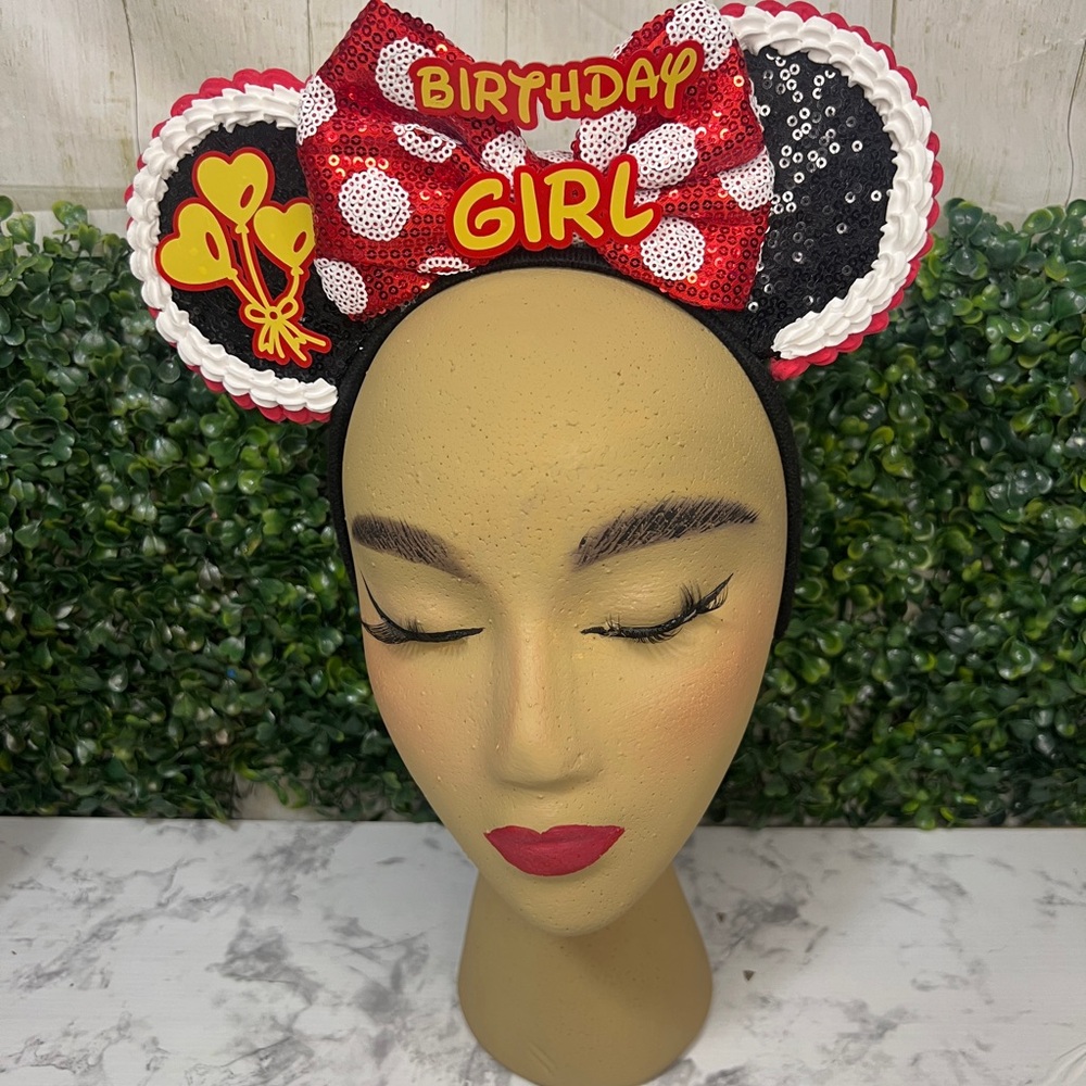 Birthday Girl Sequin Headband
